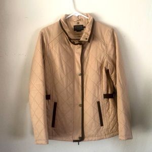 Pendleton Quilted Tan Jacket Size S.